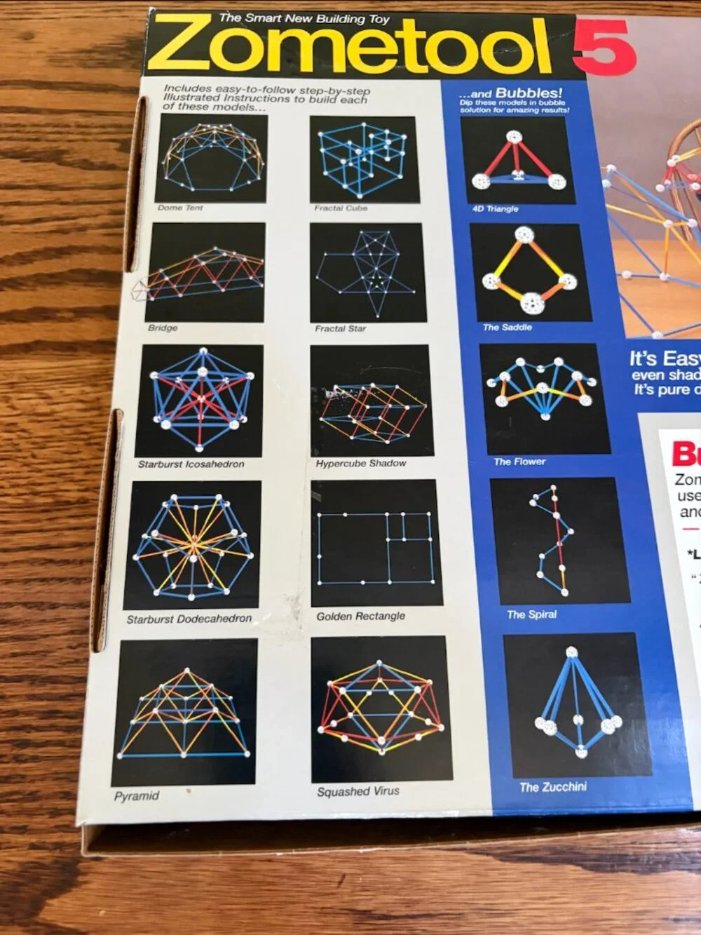 Zometool 5 Construction Lot Creator Sets -Geometry Builder STEM Toy Vintage USA